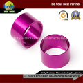 Round Aluminum Anodized Spacer Custom Made Parts